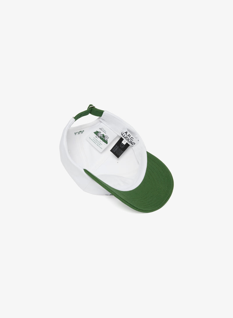 A.P.C. JJJJound Hotel Cap - White