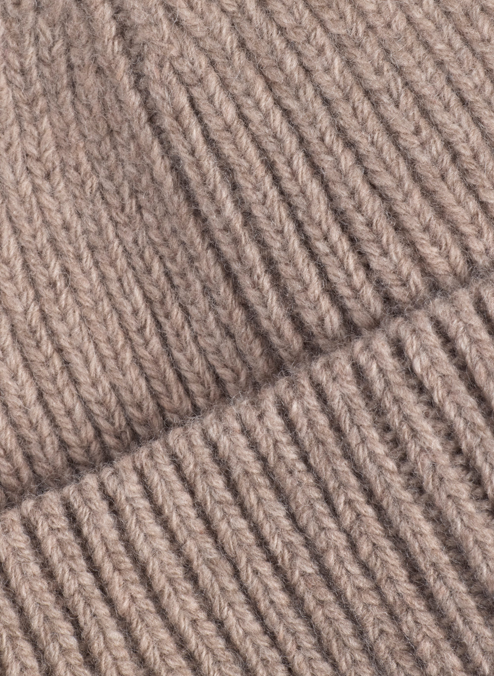 Wool Beanie - Beige