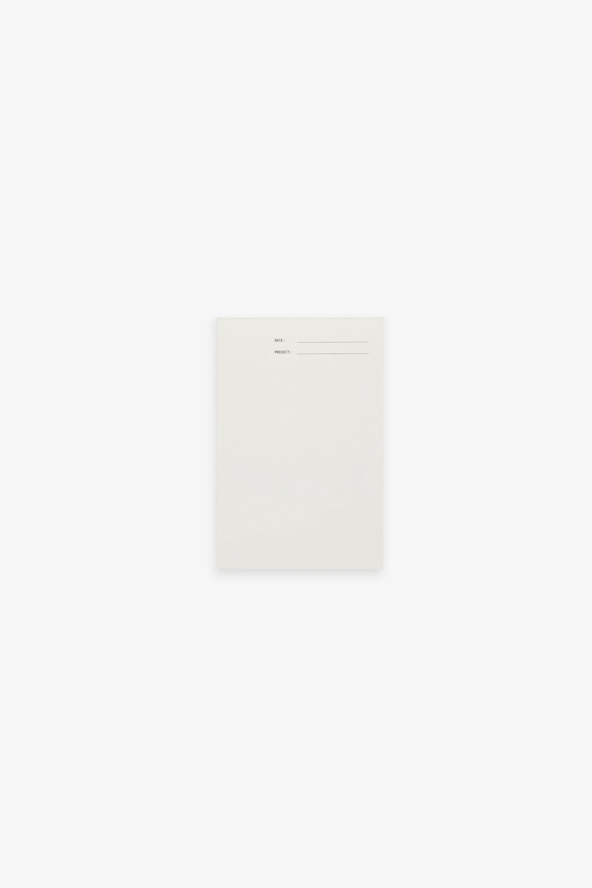 Blank Notepad 4 x 6 - Natural