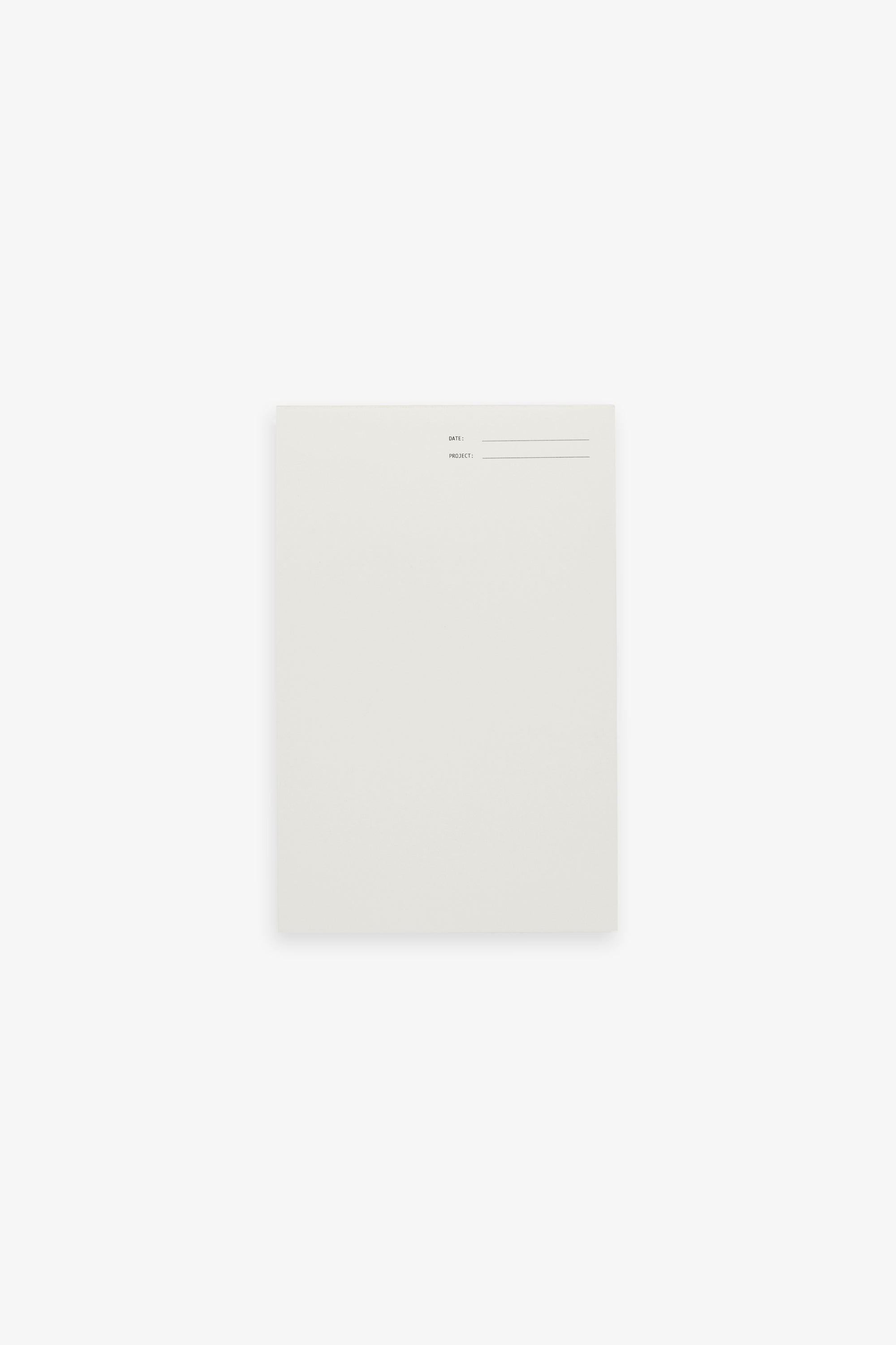 Blank Notepad 5.5 x 8.5 - Natural