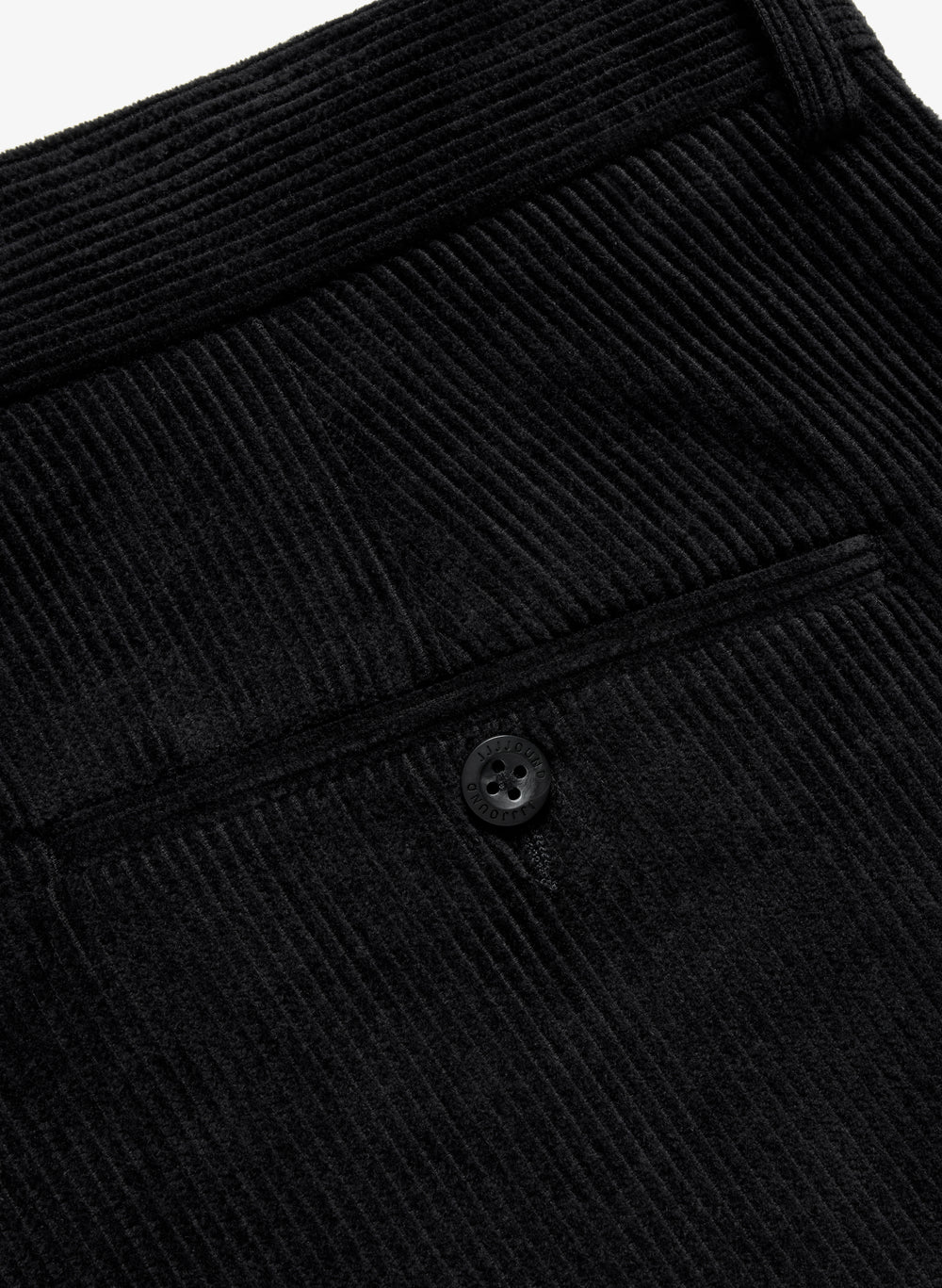 Corduroy Pant Relaxed - Black