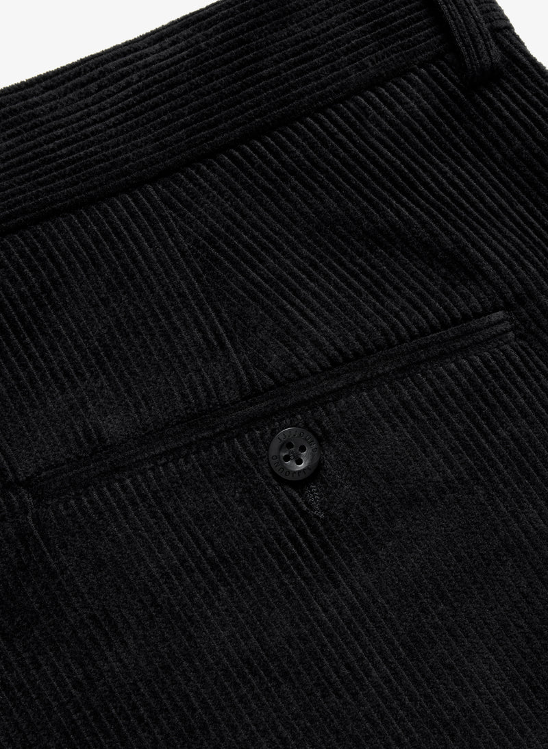 Corduroy Pant Wide - Black