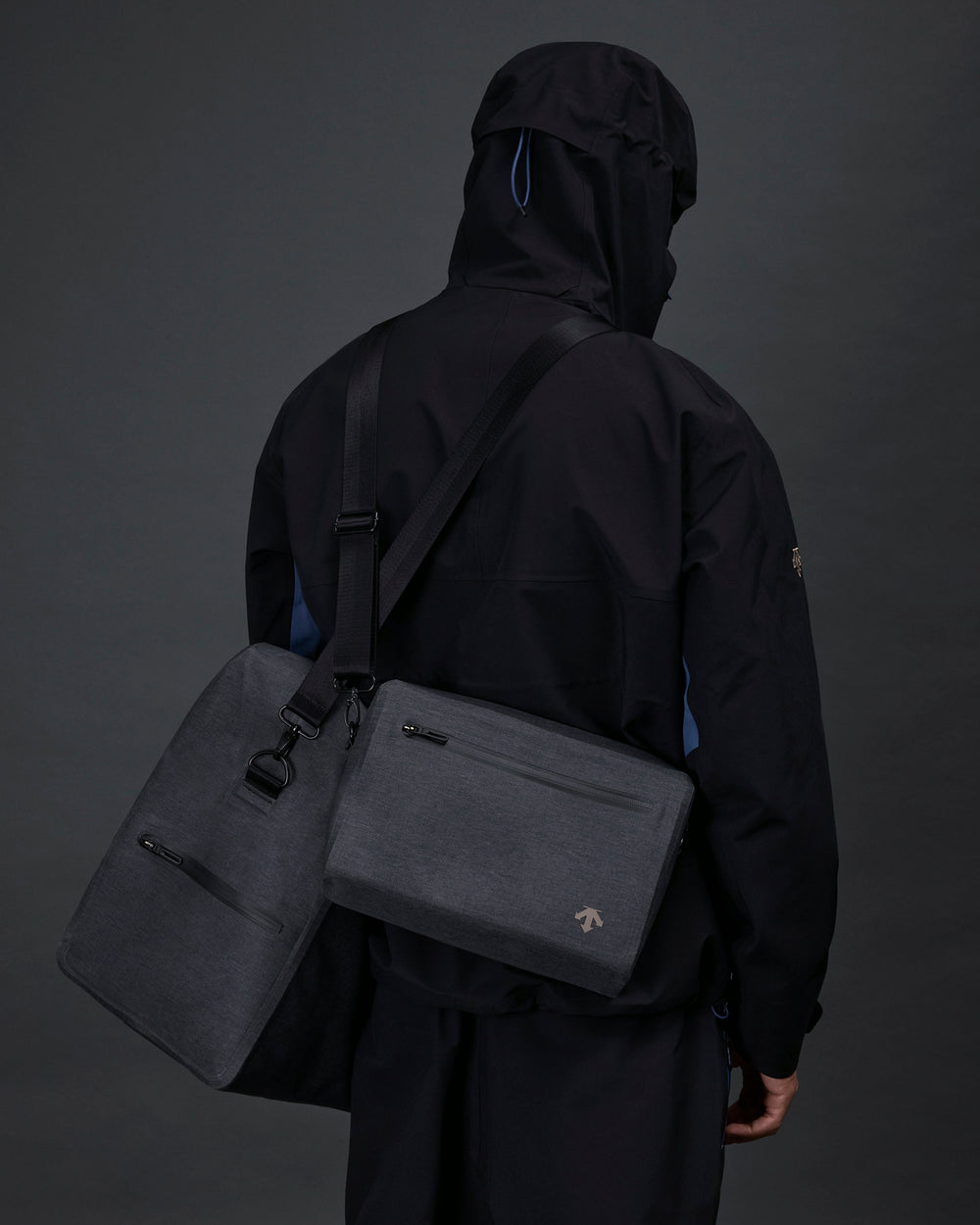 JJJJound Descente Duffle Bag - Black