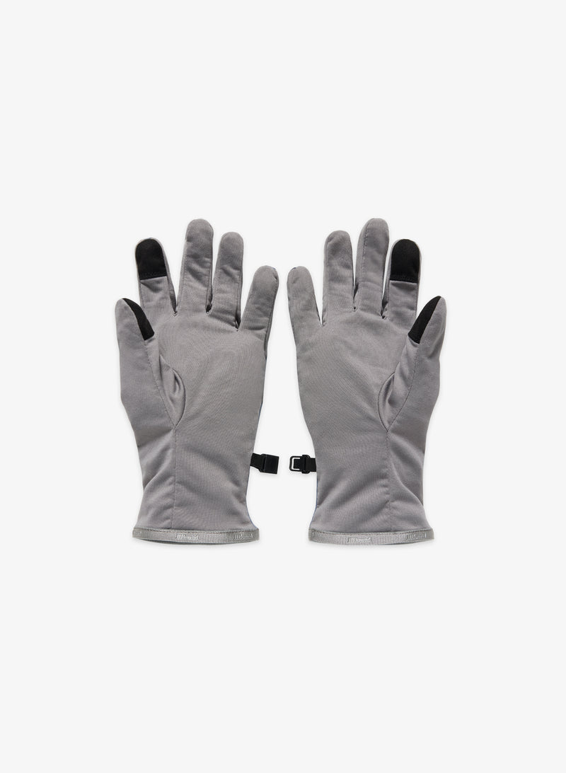 JJJJound Descente Stretch Field Glove - Light Grey