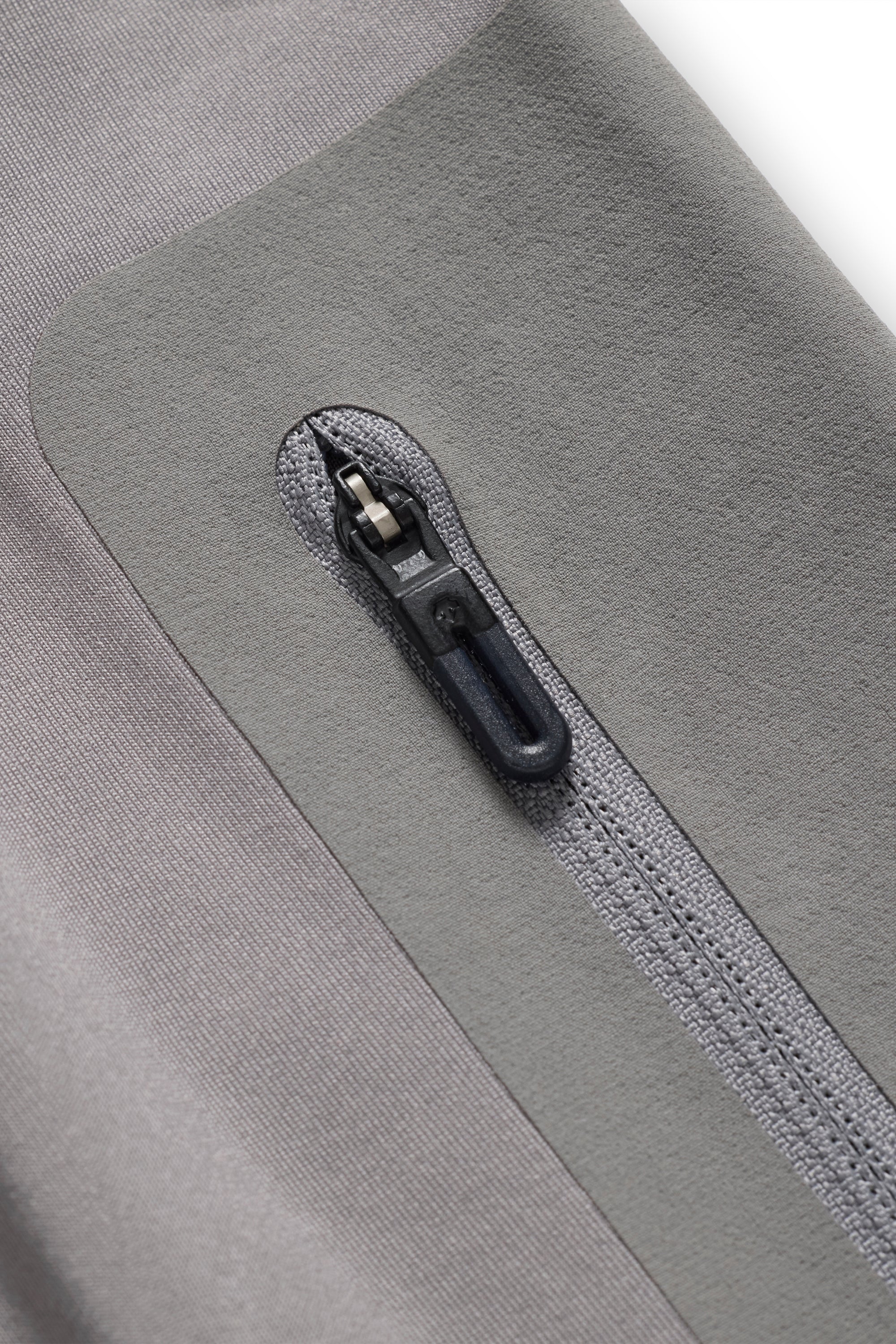 JJJJound Descente Quarter Zip Shirt - Light Grey