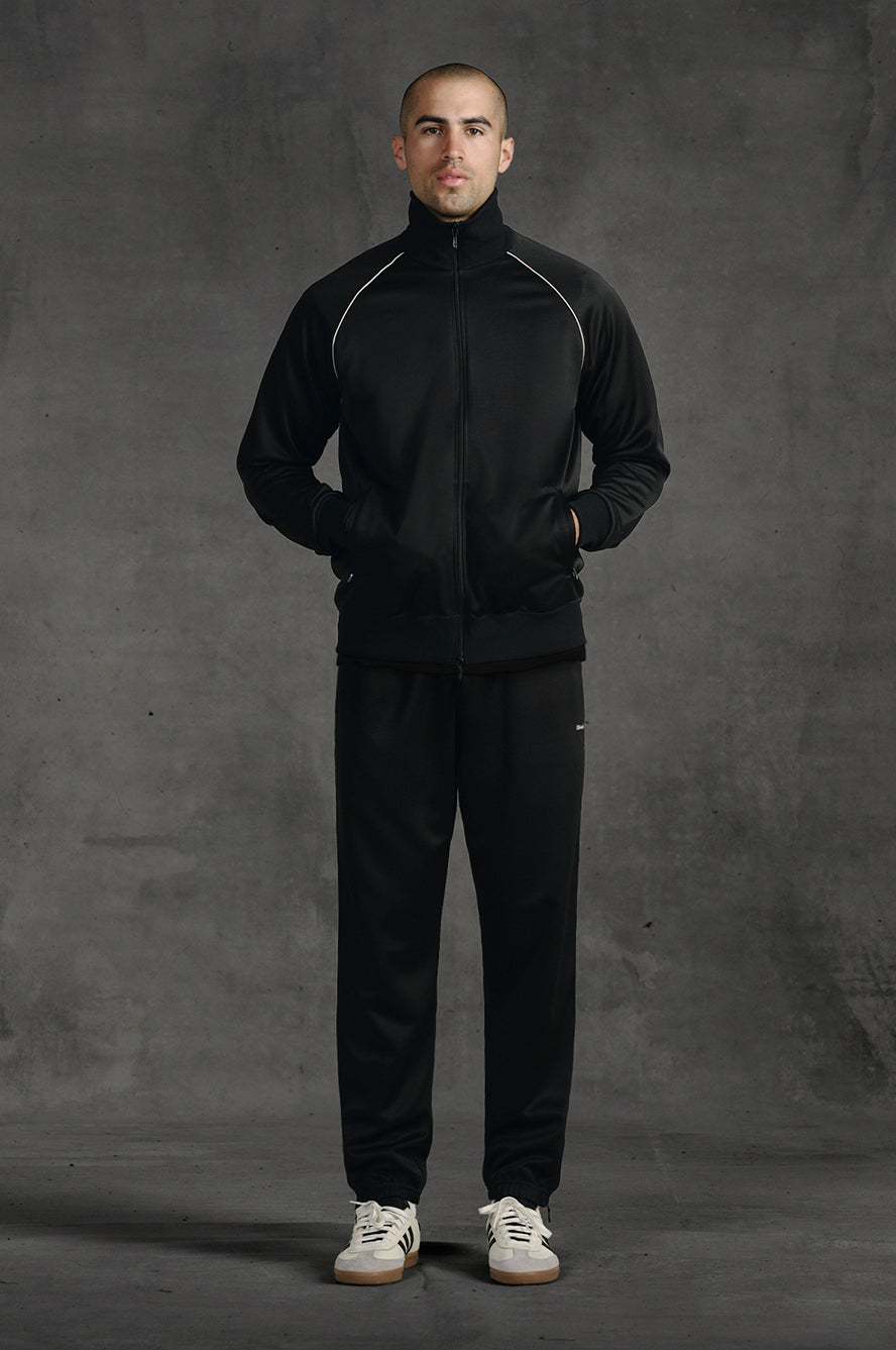 Fan Tracksuit Bottom - Black Tricot – JJJJound