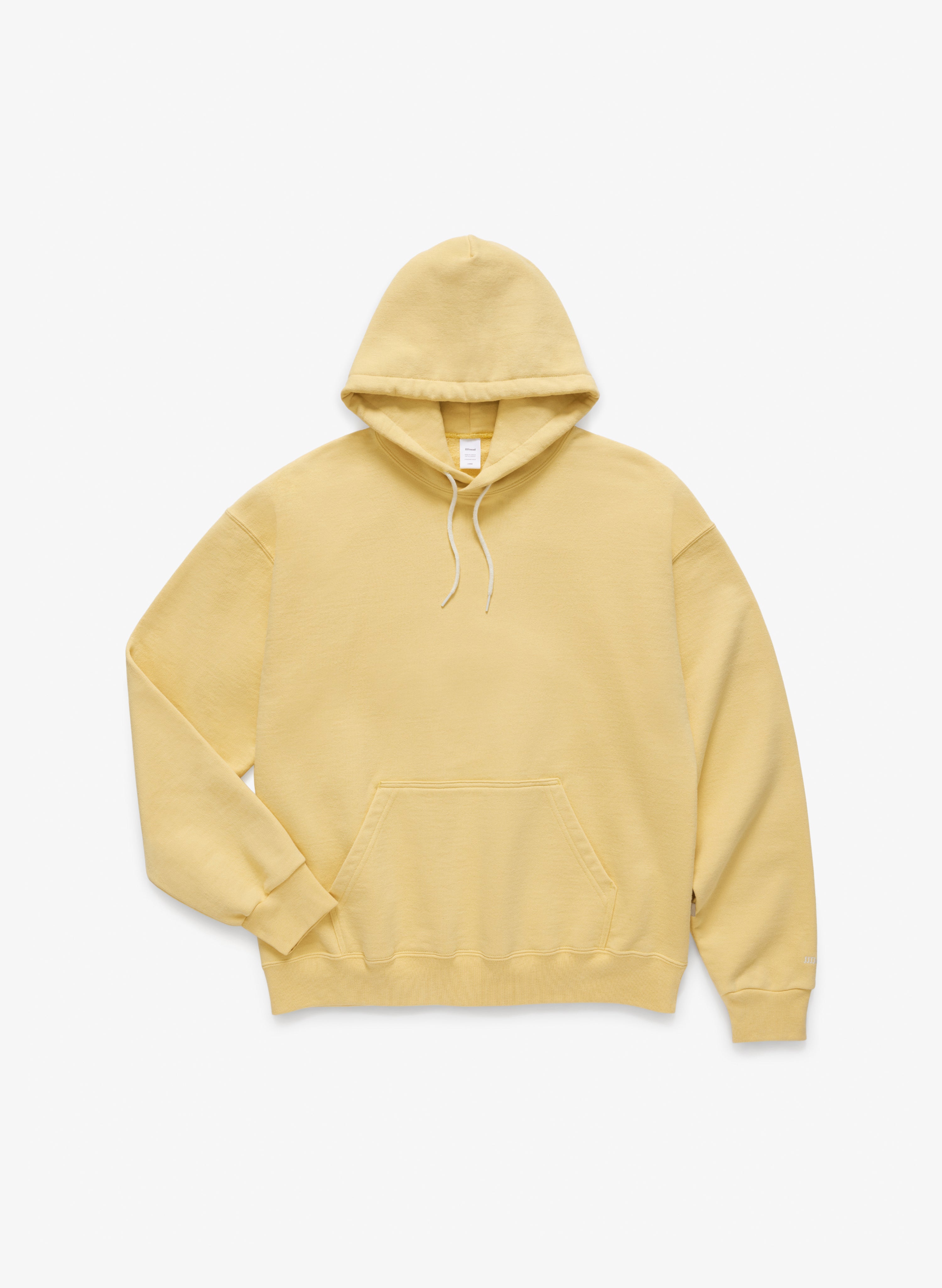 J2000 Hoodie - Yellow French Terry – JJJJound