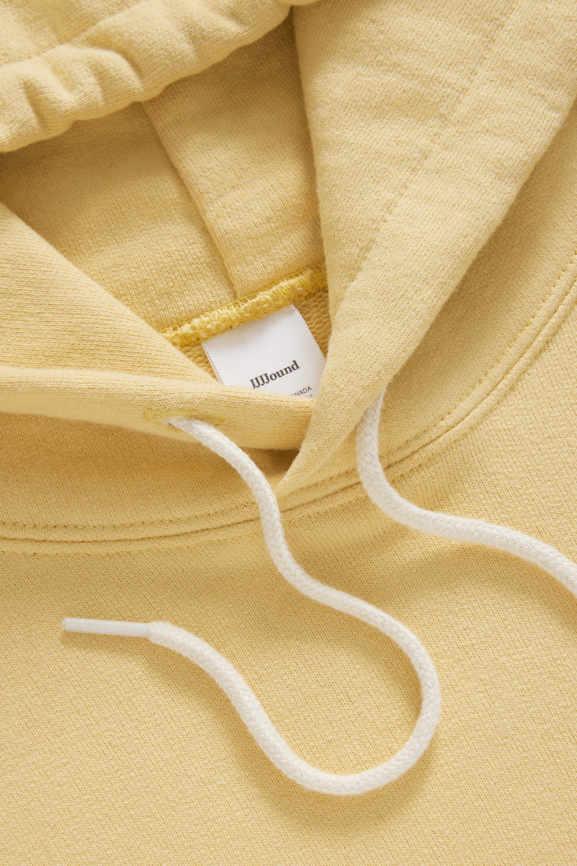 2000s Hooded Sweatshirt - Yellow