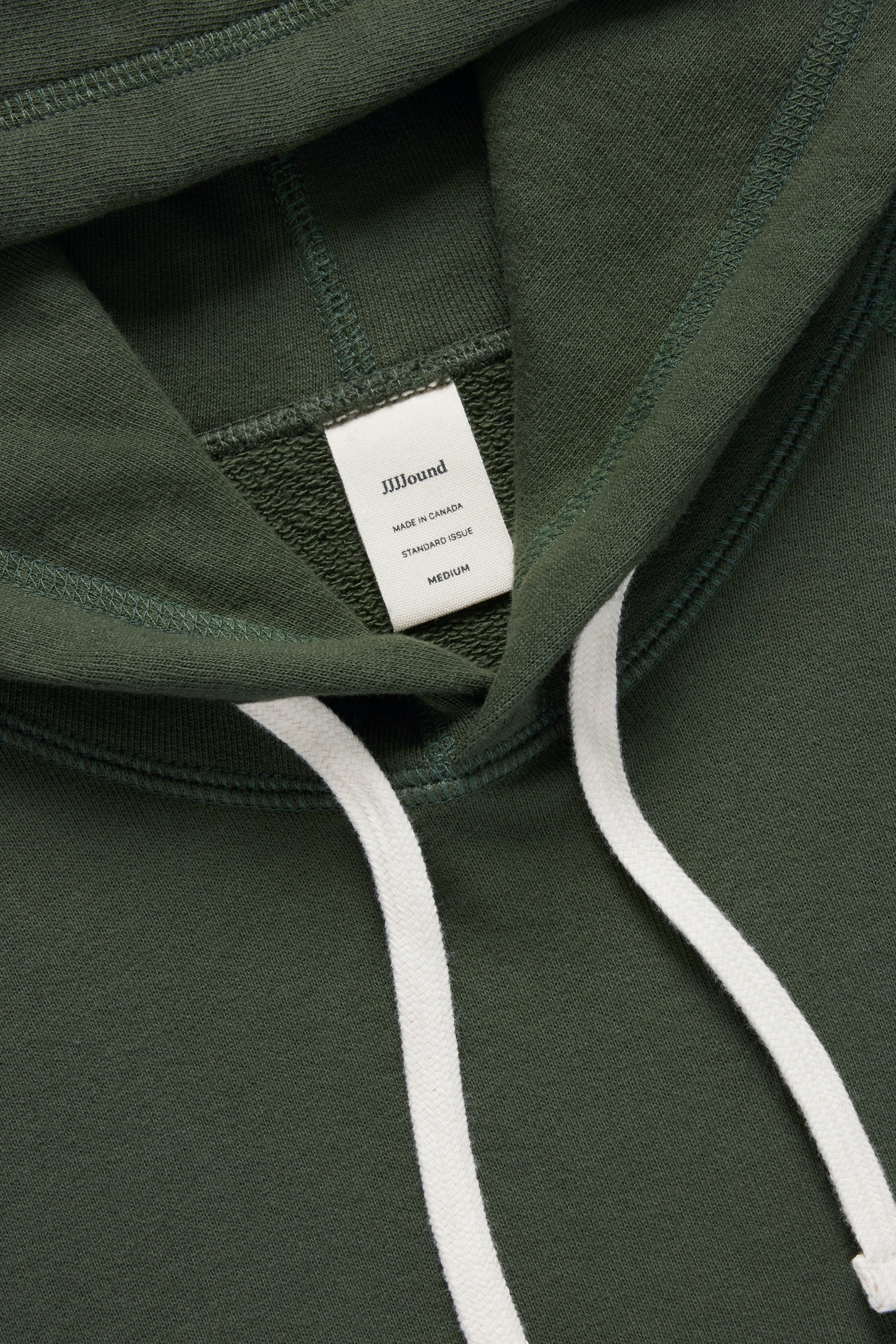 70s Hooded Sweatshirt - Forest Green