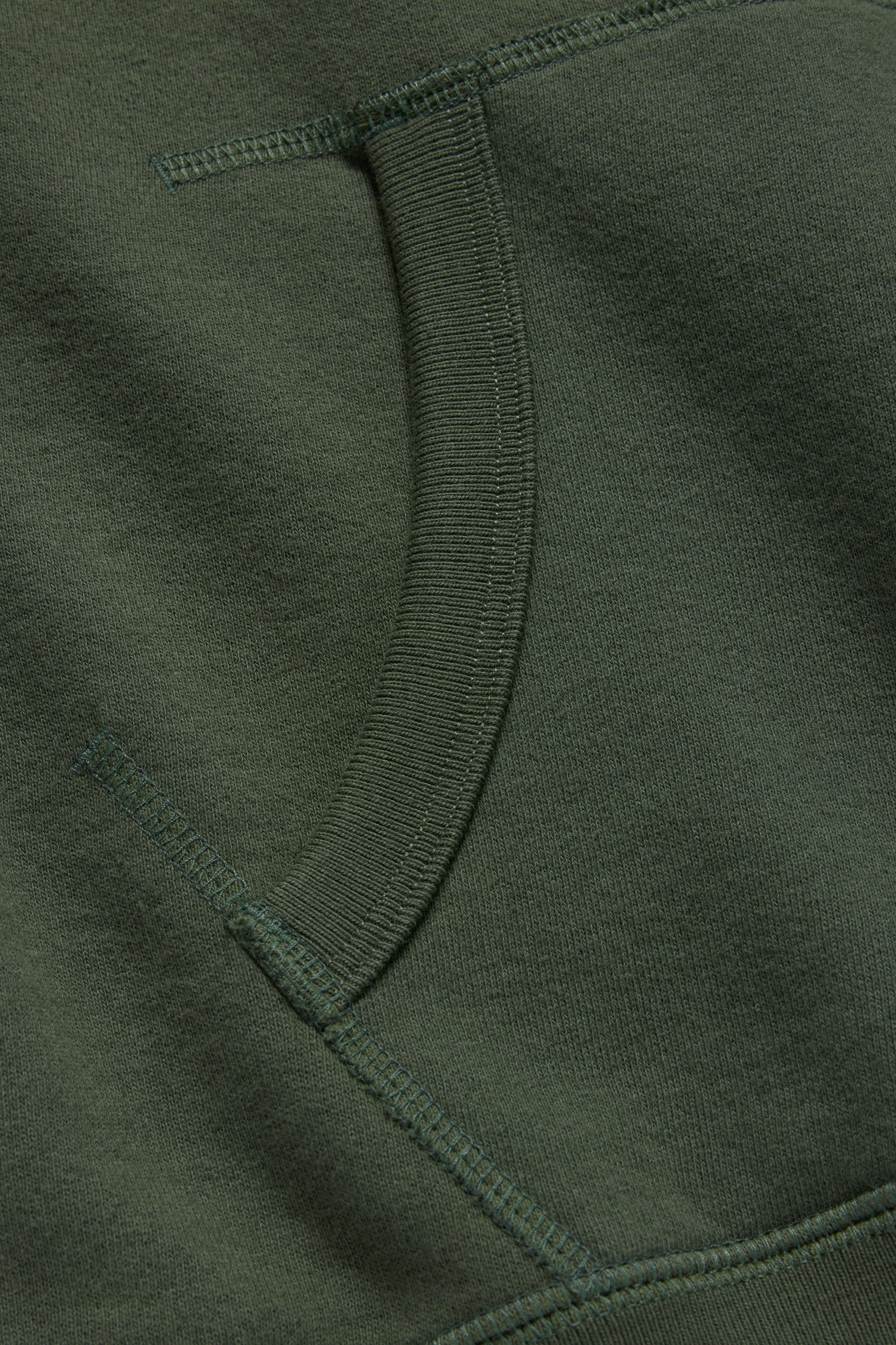 70s Hooded Sweatshirt - Forest Green