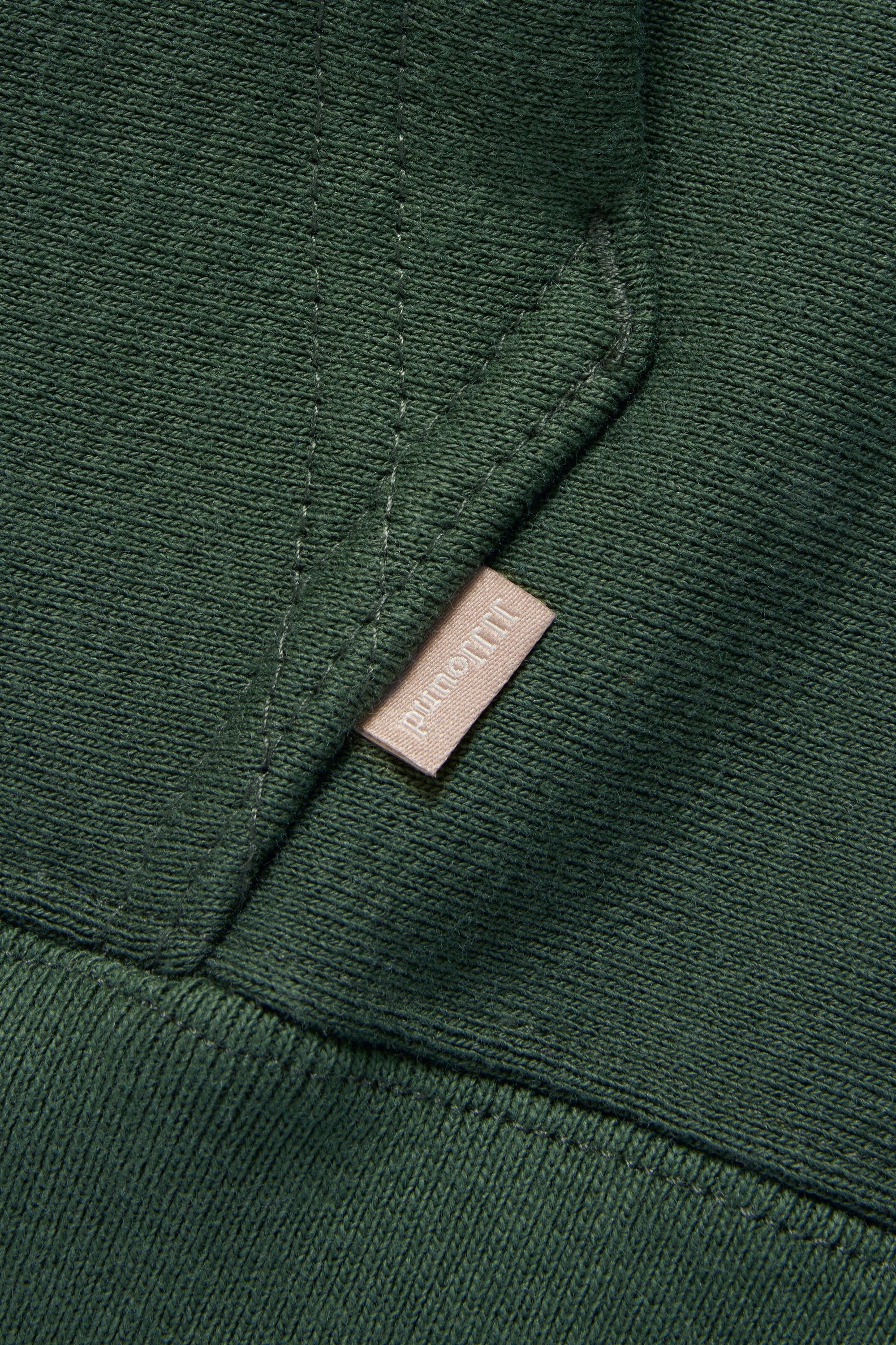 80s Hooded Sweatshirt - Dark Green