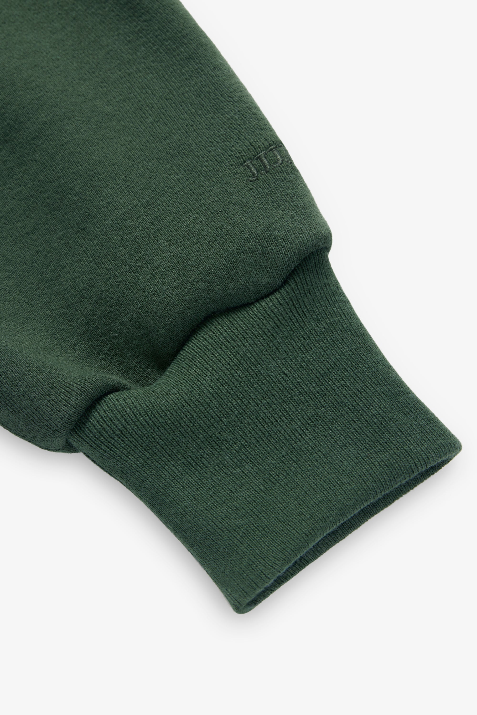 80s Hooded Sweatshirt - Dark Green