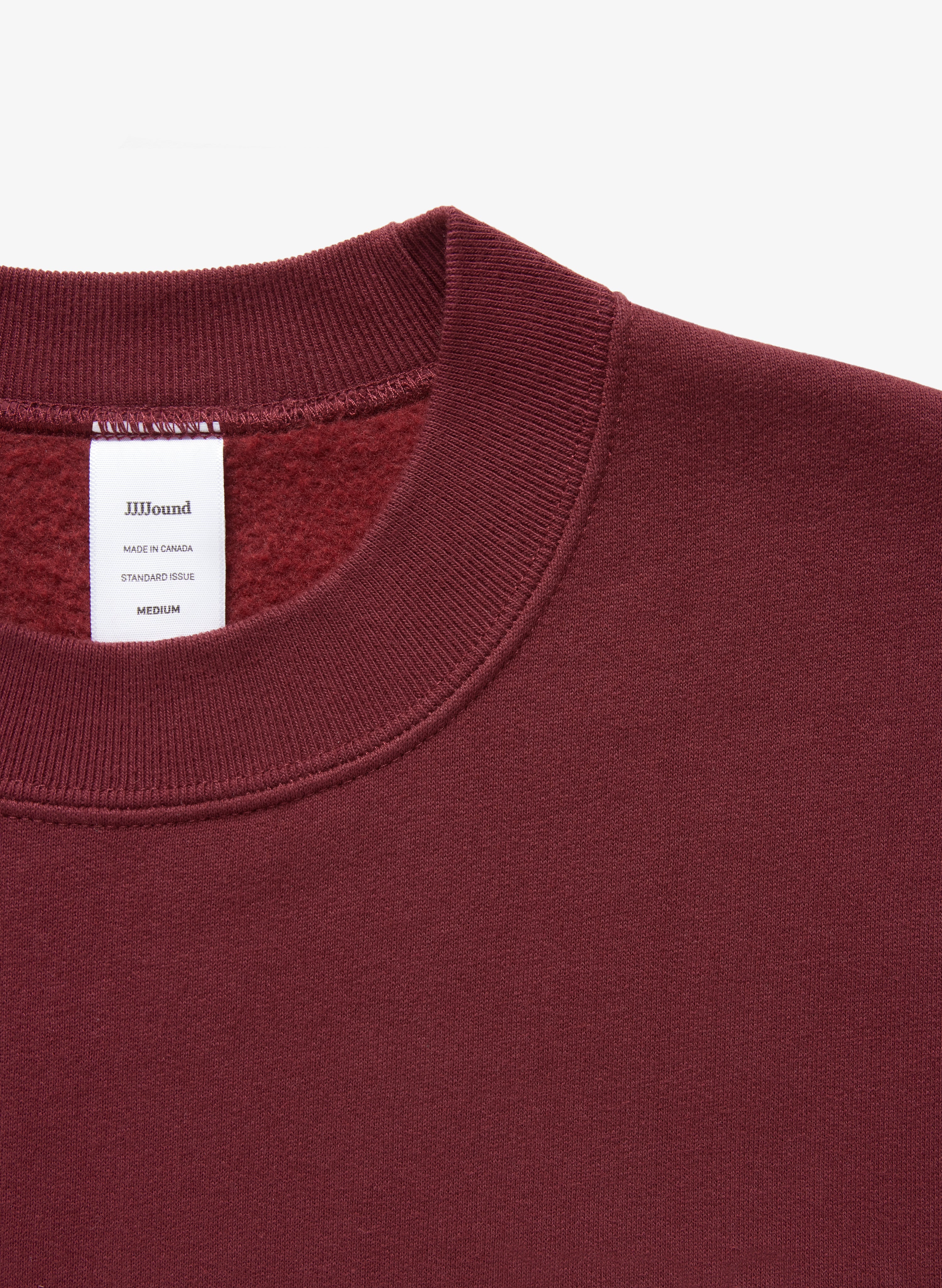 J90 Crewneck - Burgundy – JJJJound