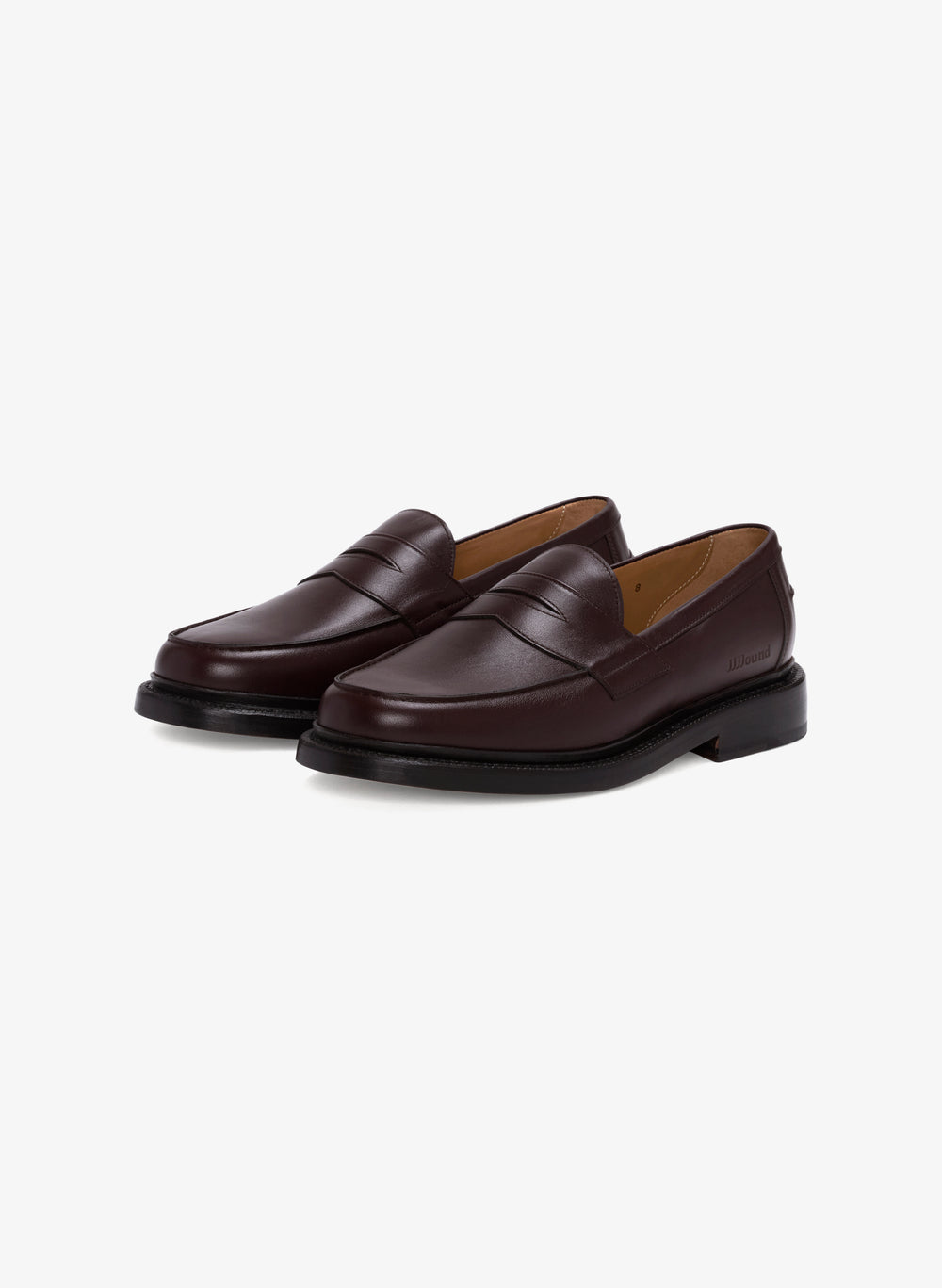 JJJJound Ellis Penny Loafer - Burgundy