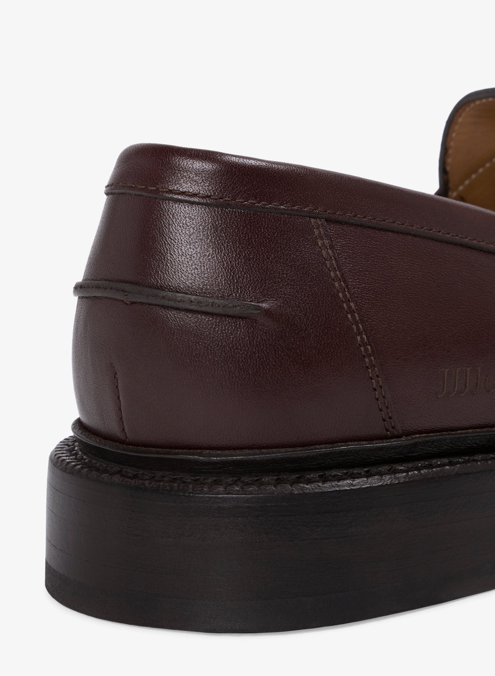 JJJJound Ellis Penny Loafer - Burgundy