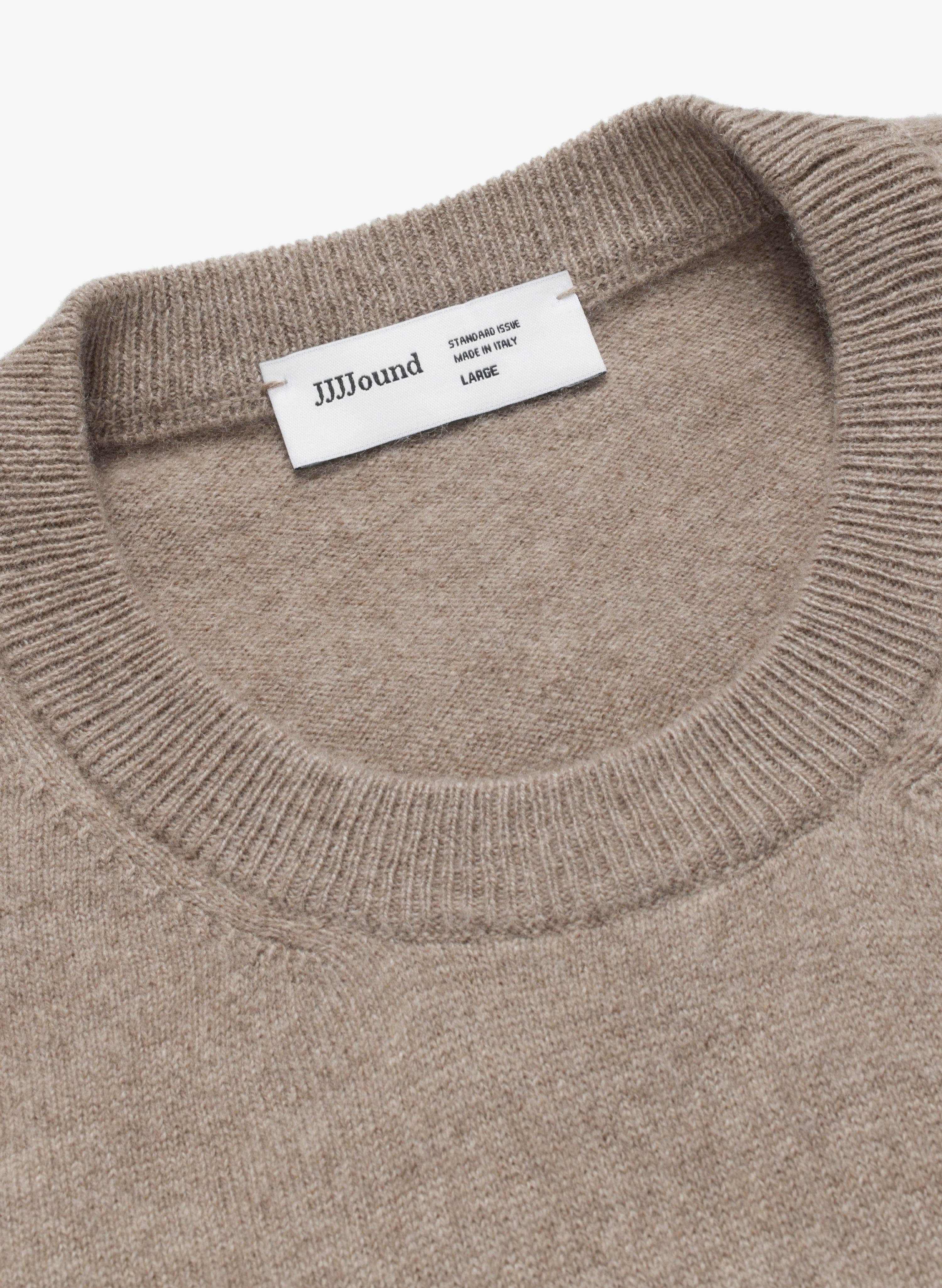 Lightweight 100 Cashmere Crewneck Light Brown JJJJound