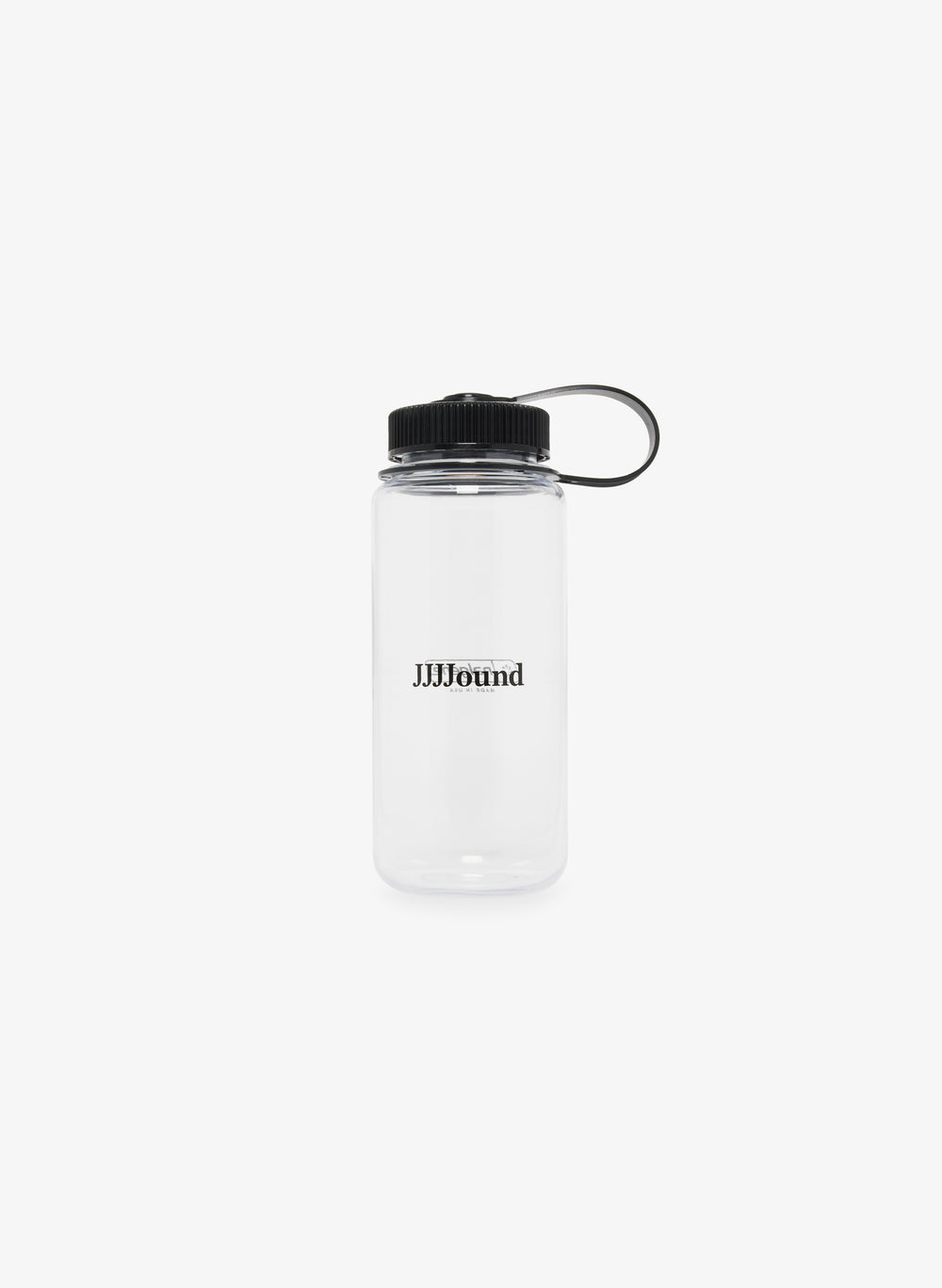 JJJJound Nalgene Wide Mouth Bottle 16 oz - Clear/Black