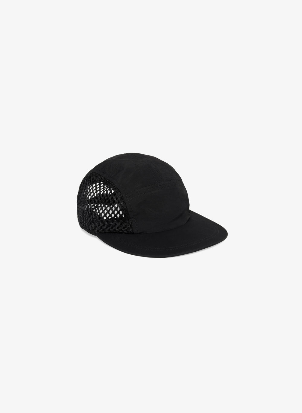 Nylon Mesh Cap - Black