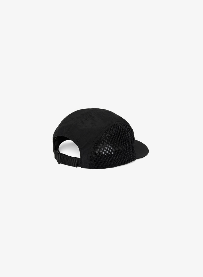 Nylon Mesh Cap - Black