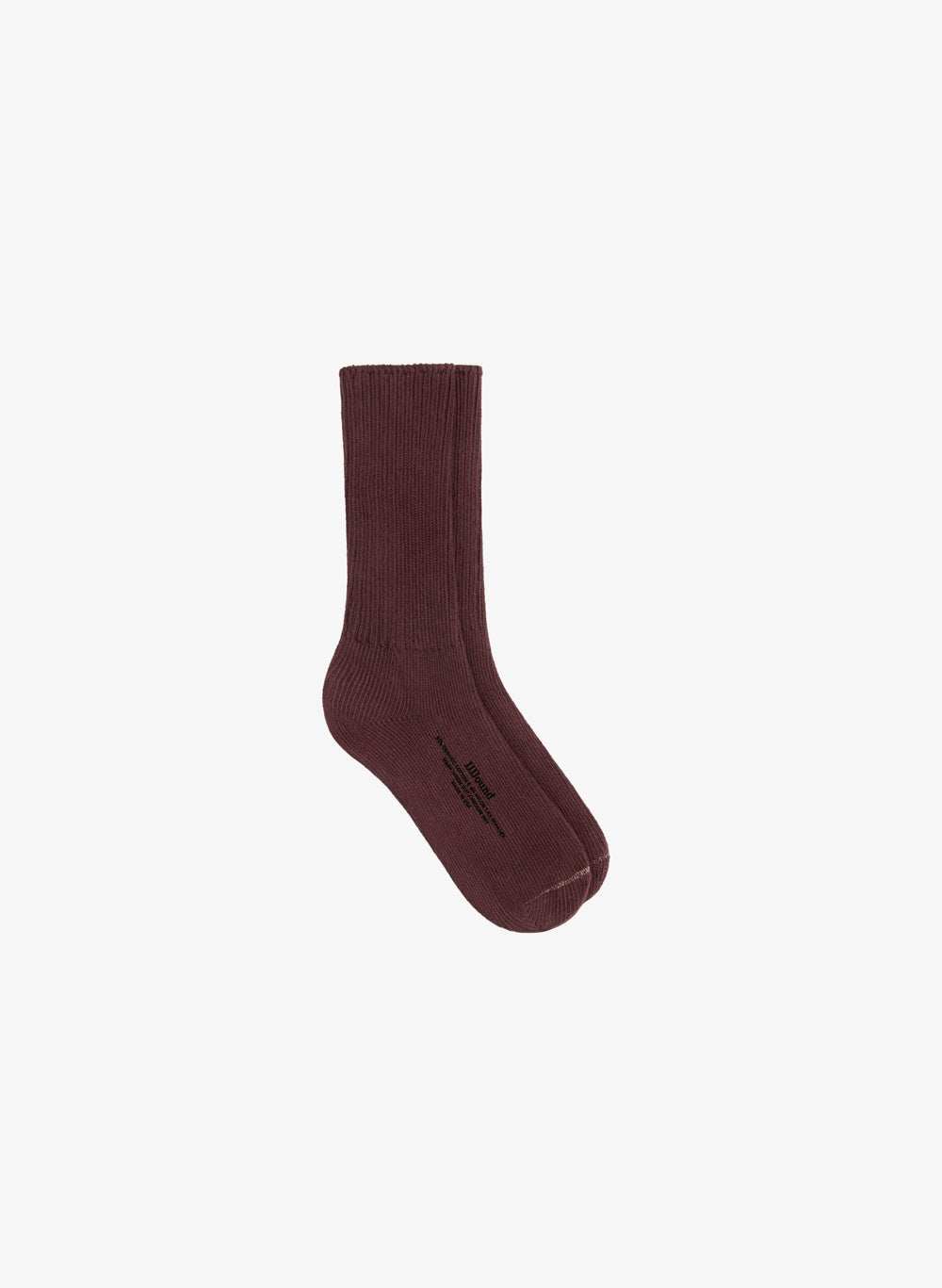 Organic Socks - Burgundy