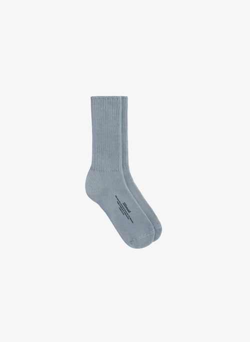 Organic Socks - Storm Blue