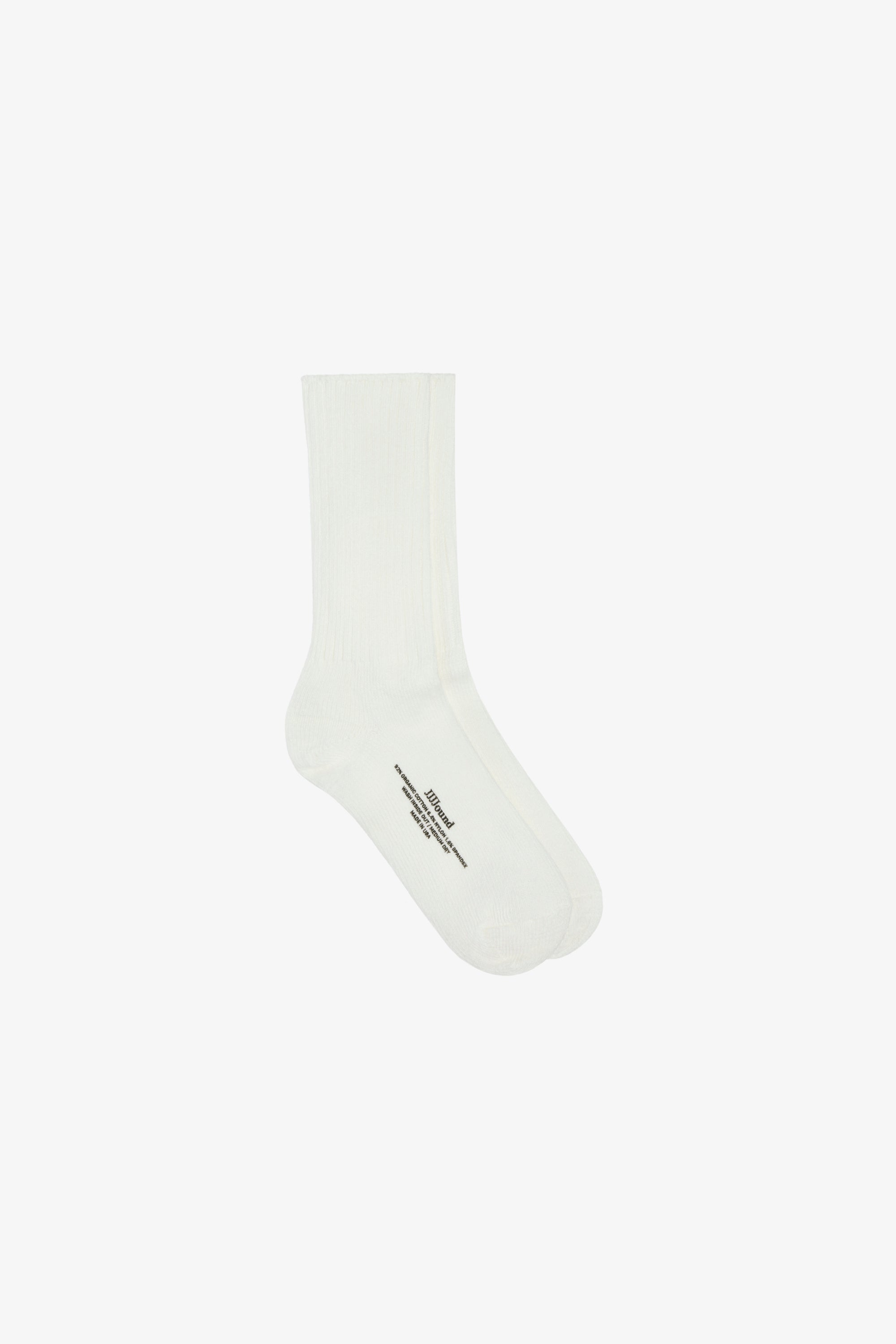 Organic Socks - White