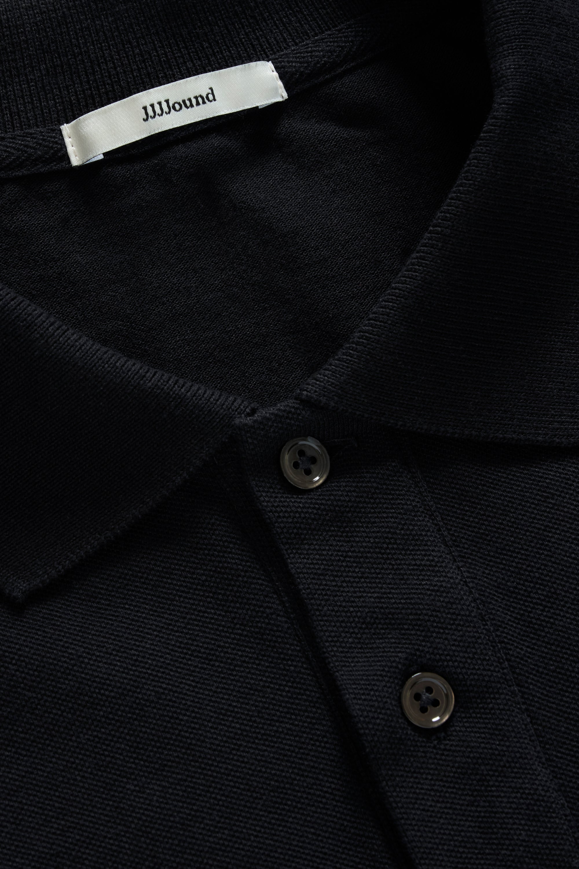 Longsleeve Polo Shirt - Black