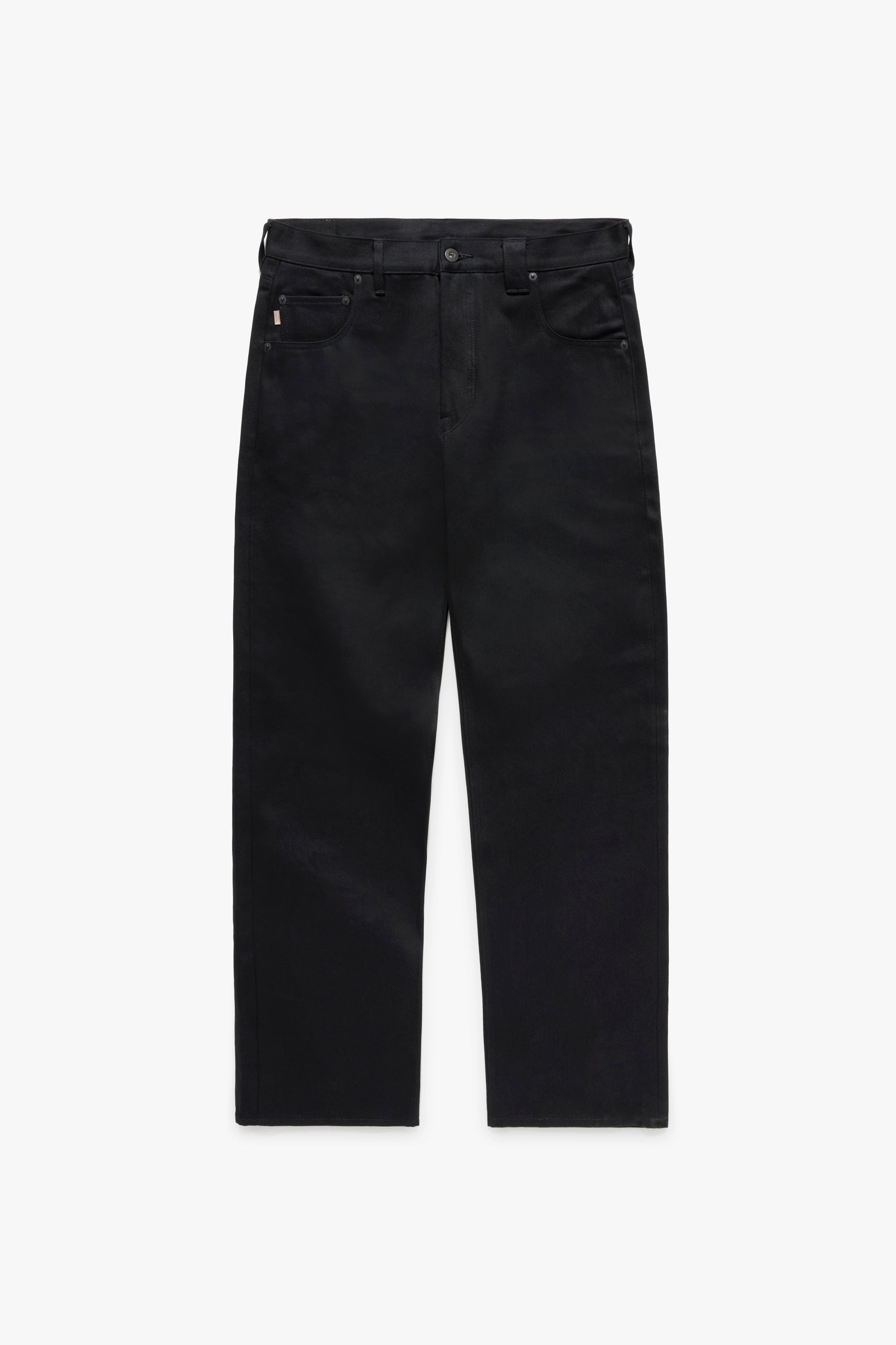 Relaxed Selvedge Denim Jeans - Black