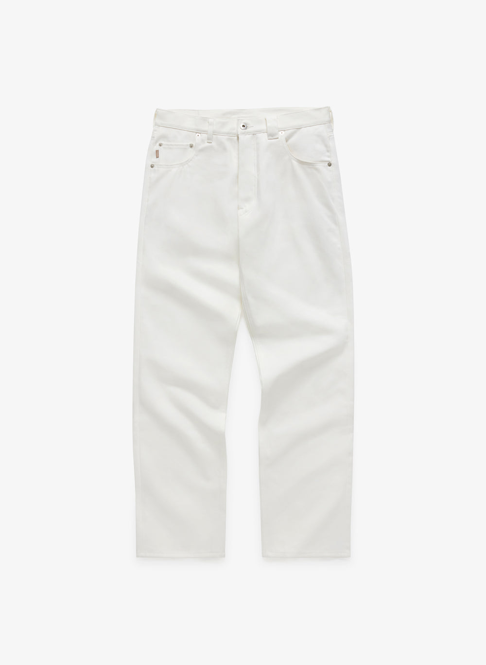 Selvedge Denim Jeans Relaxed - White