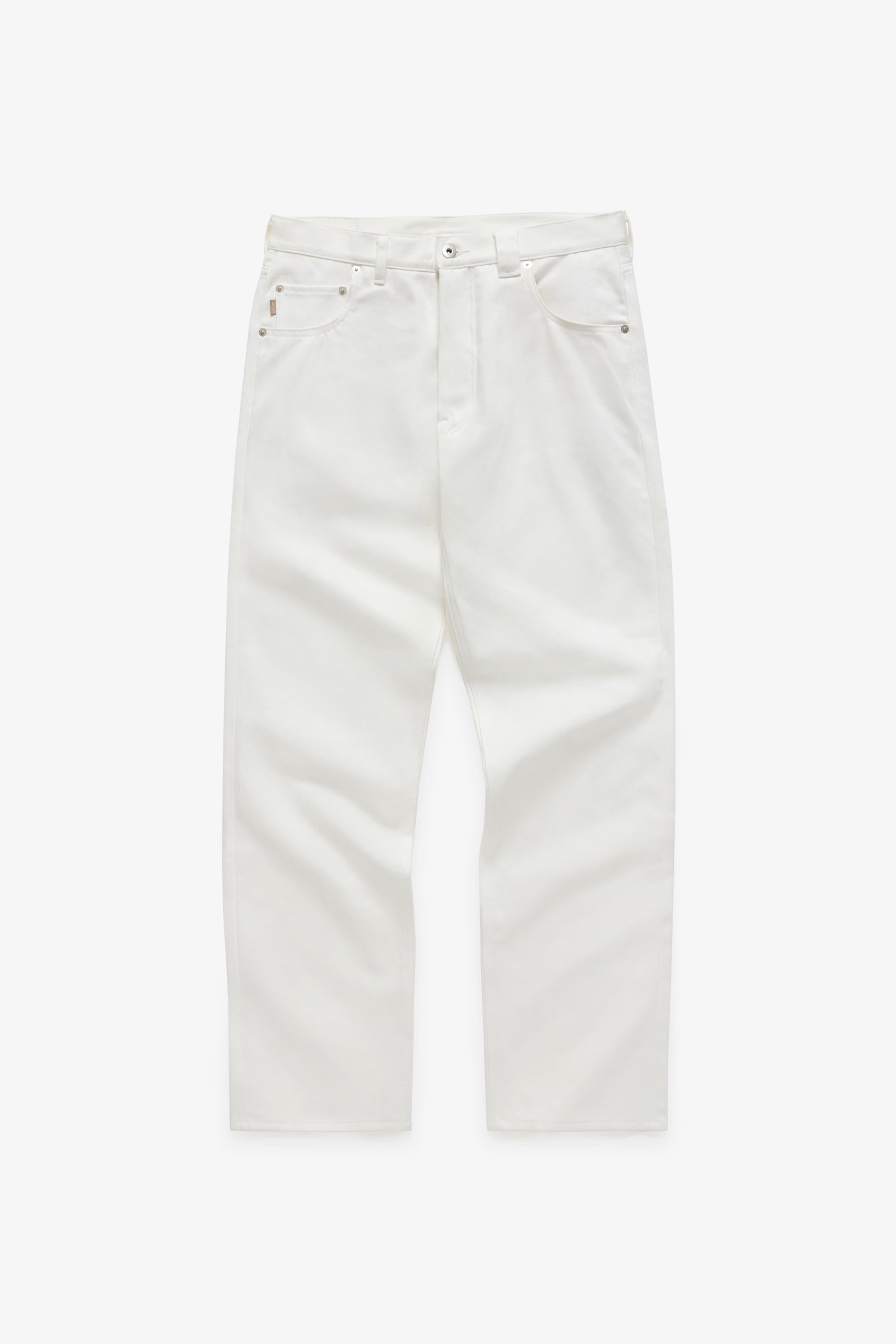 Relaxed Selvedge Denim Jeans - White