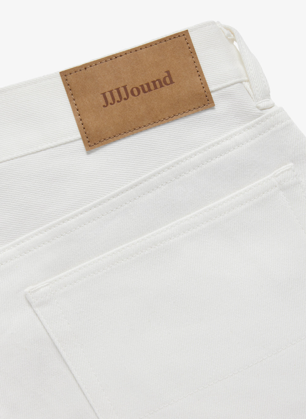 Selvedge Denim Jeans Relaxed - White