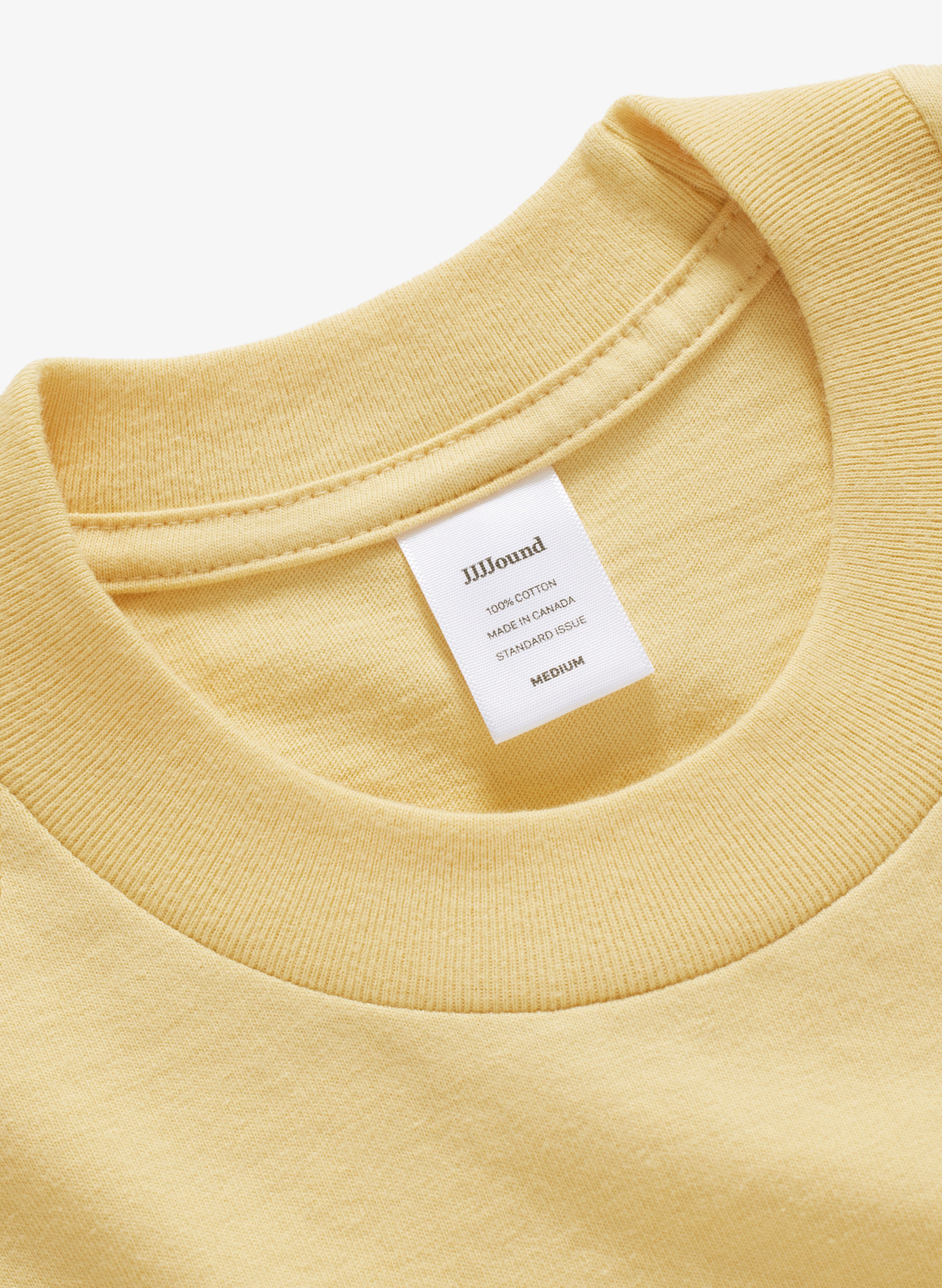 J90 T-Shirt - Yellow – JJJJound