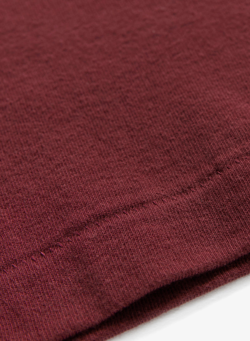 J90 Longsleeve Pocket - Burgundy