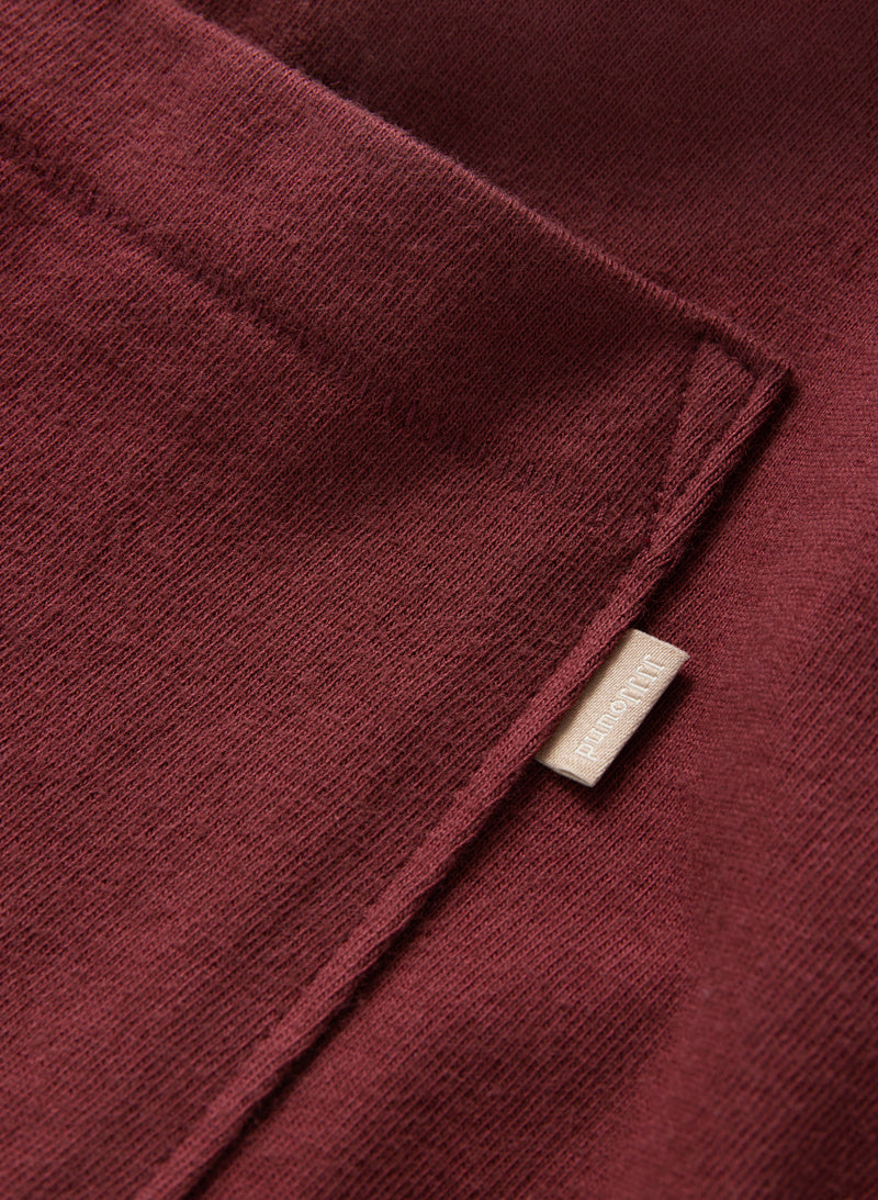 J90 Longsleeve Pocket - Burgundy