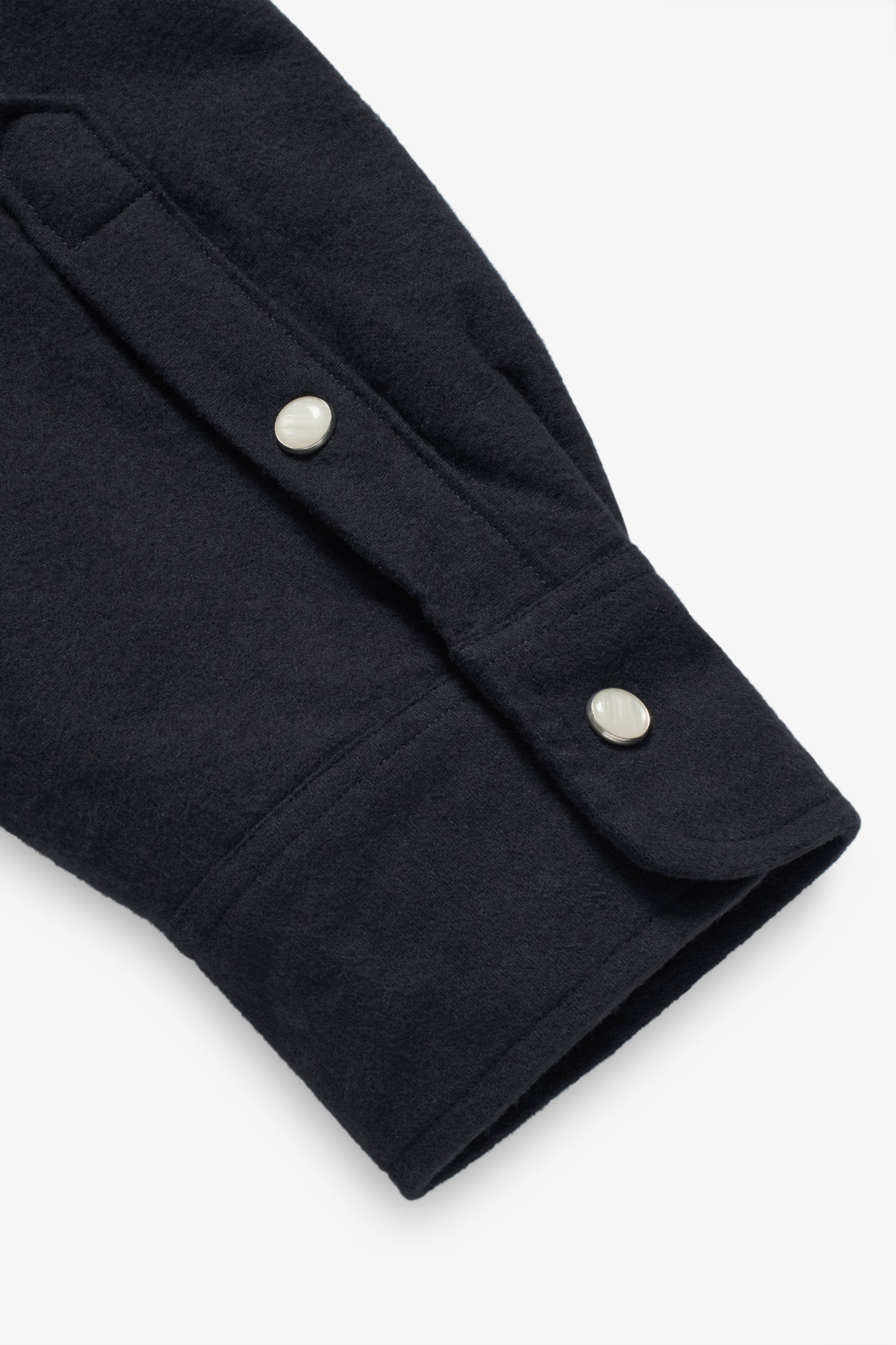 Thermal Flannel Shirt - Black