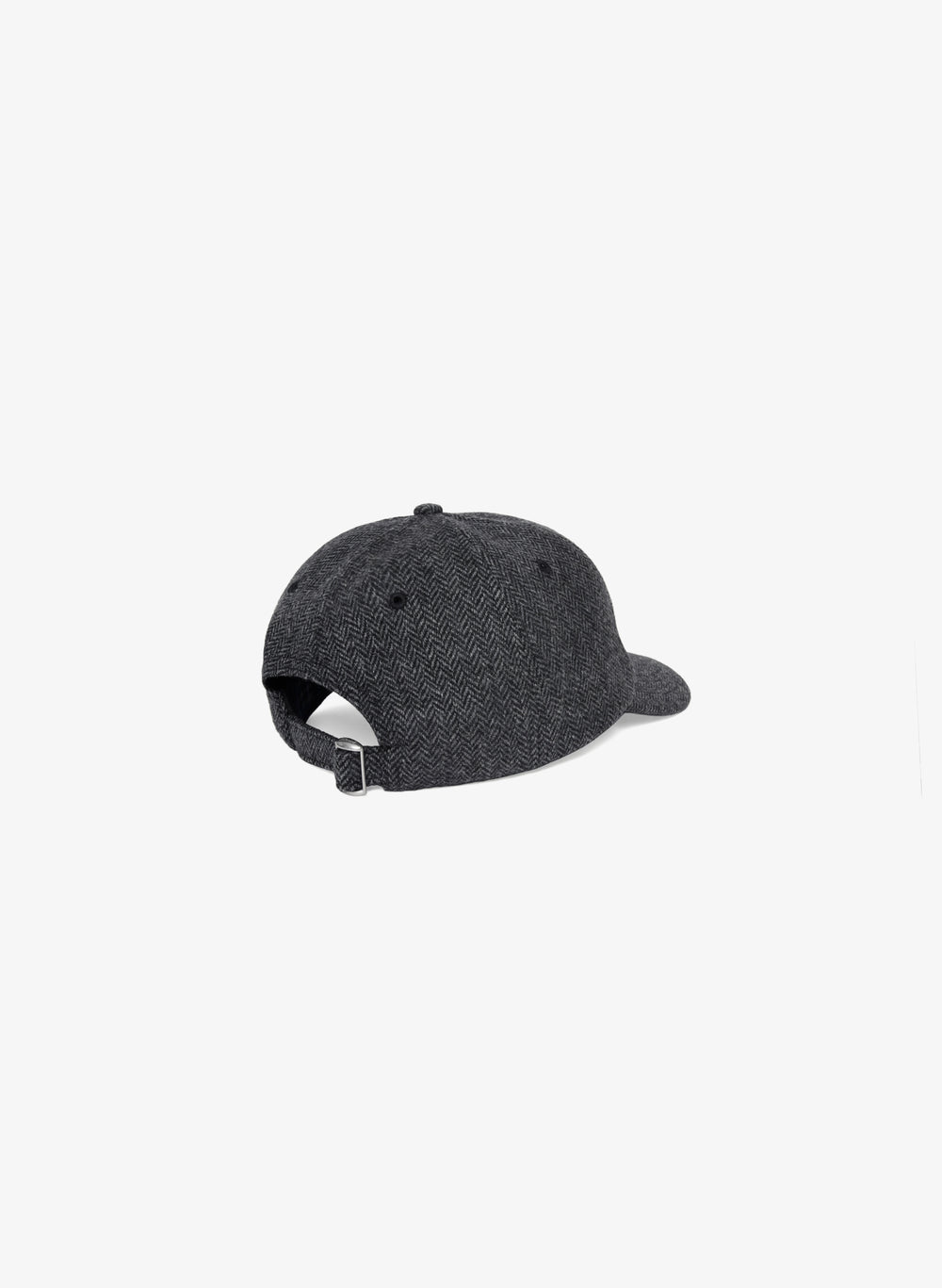 Weekend Wool Cap - Charcoal Herringbone