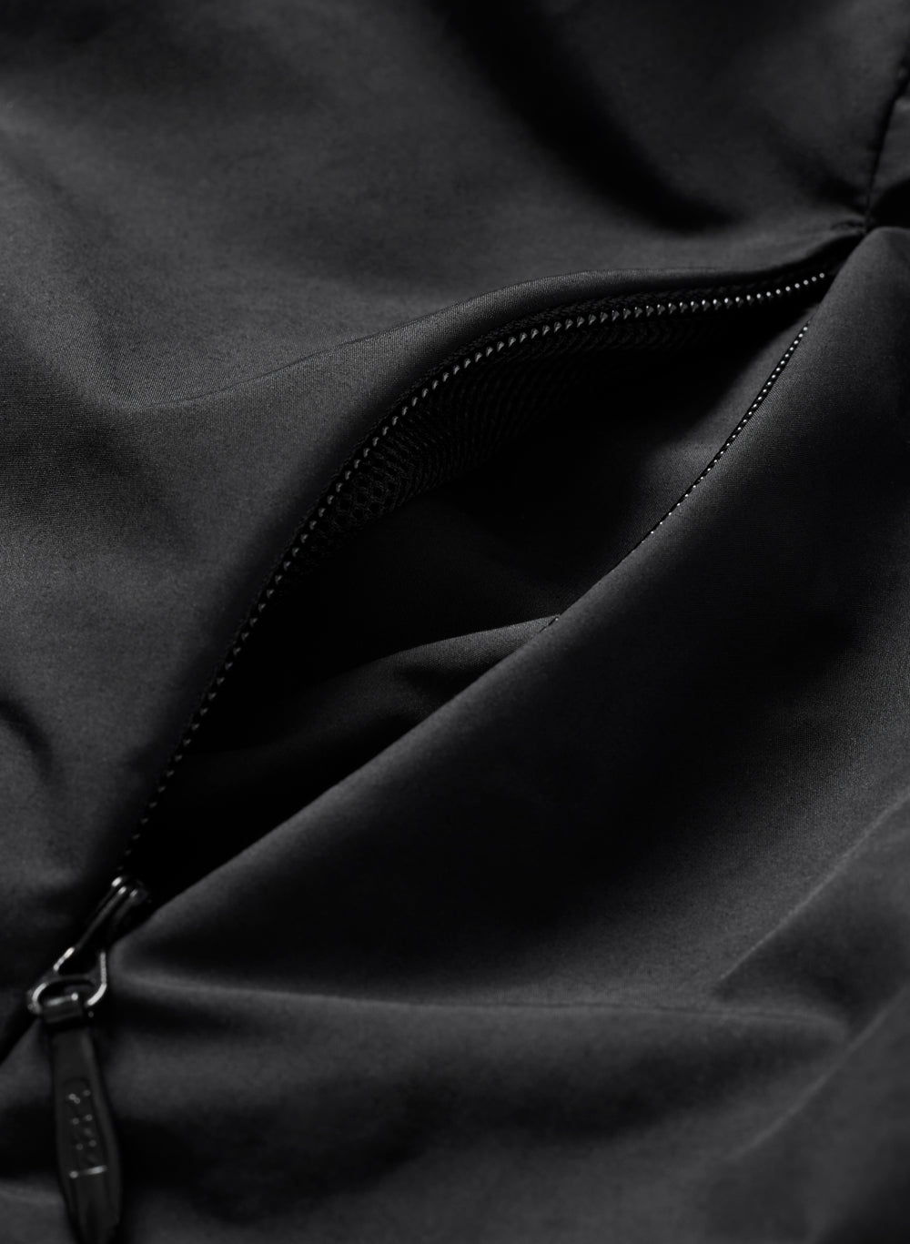 Windbreaker Top - Black