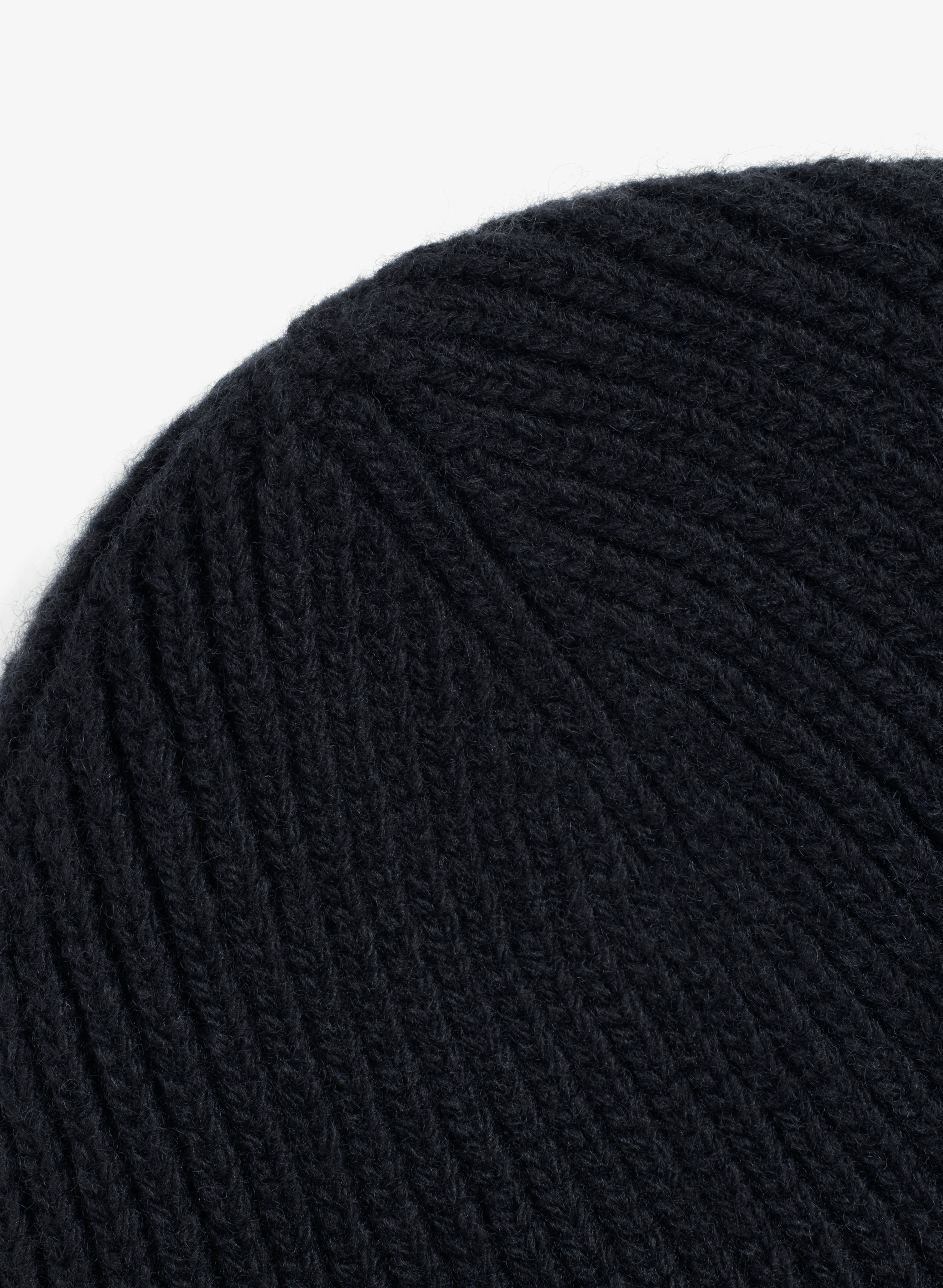 Wool Beanie - Black