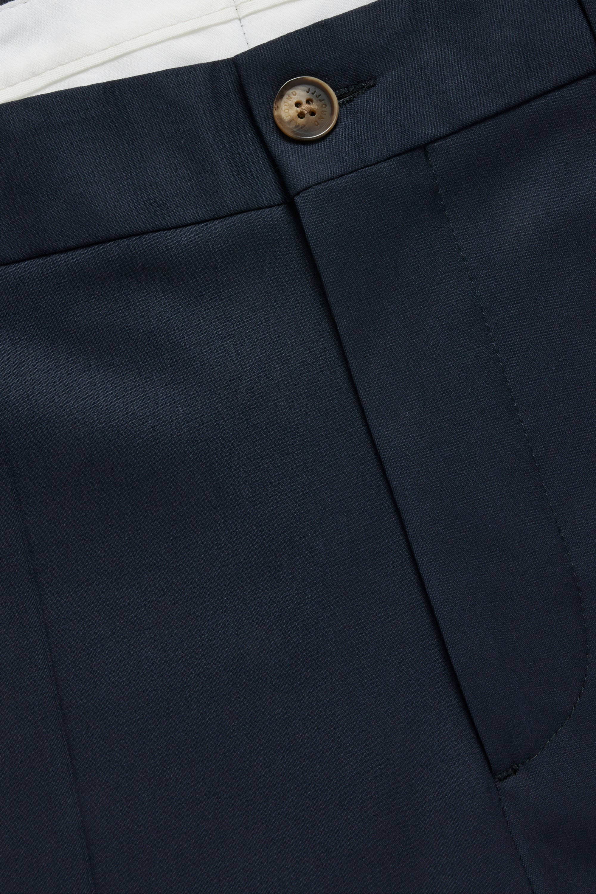 Wool Trousers - Navy