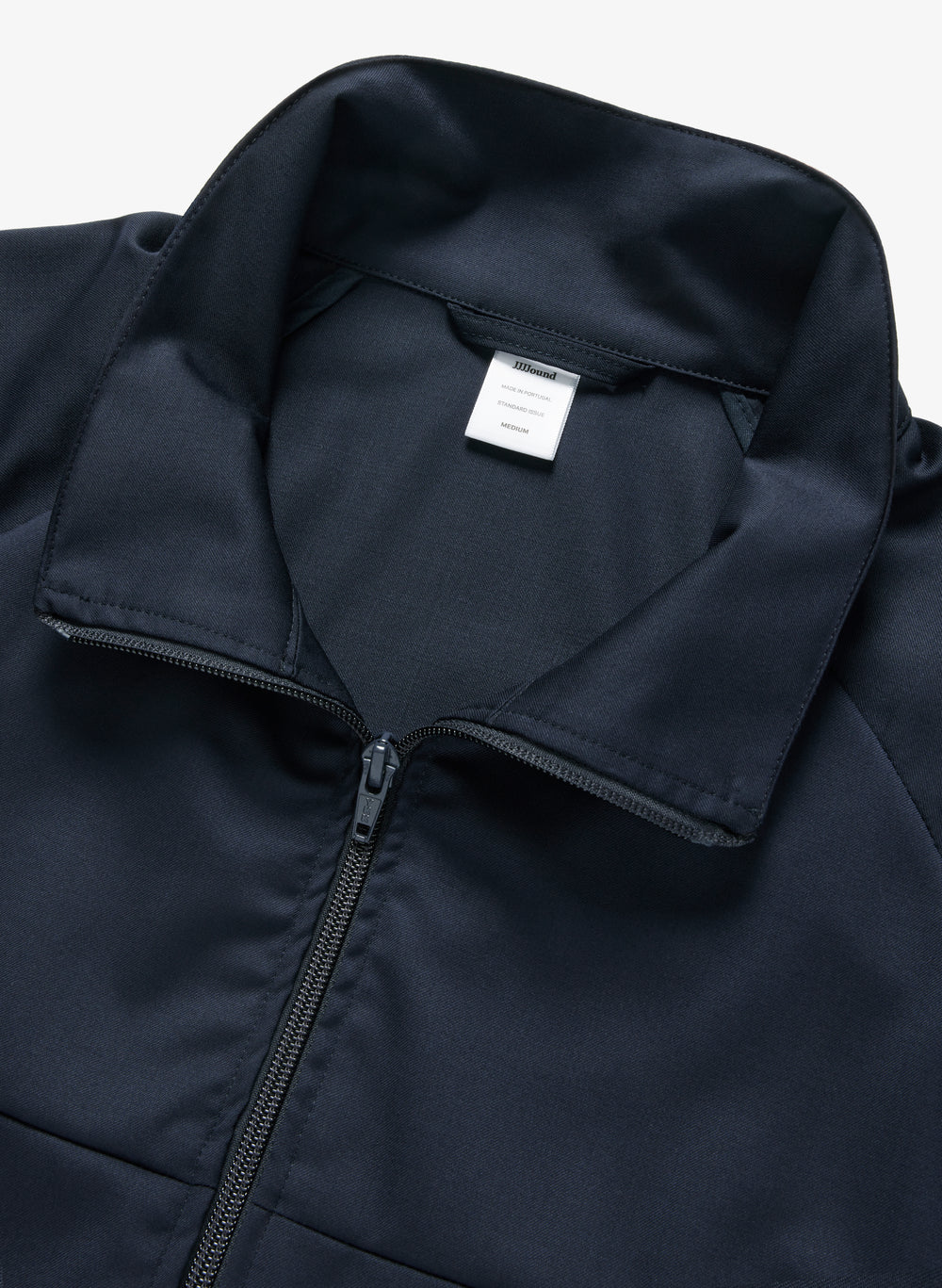 Suiting Wool Tracksuit Top - Navy