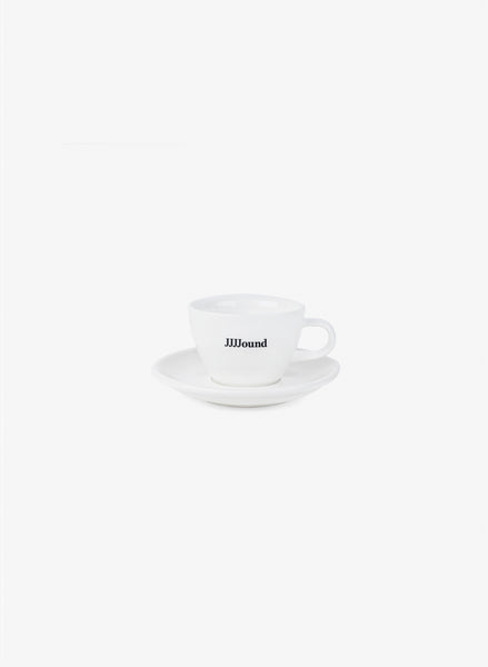 White Acme Cup With Logo – JJJJound