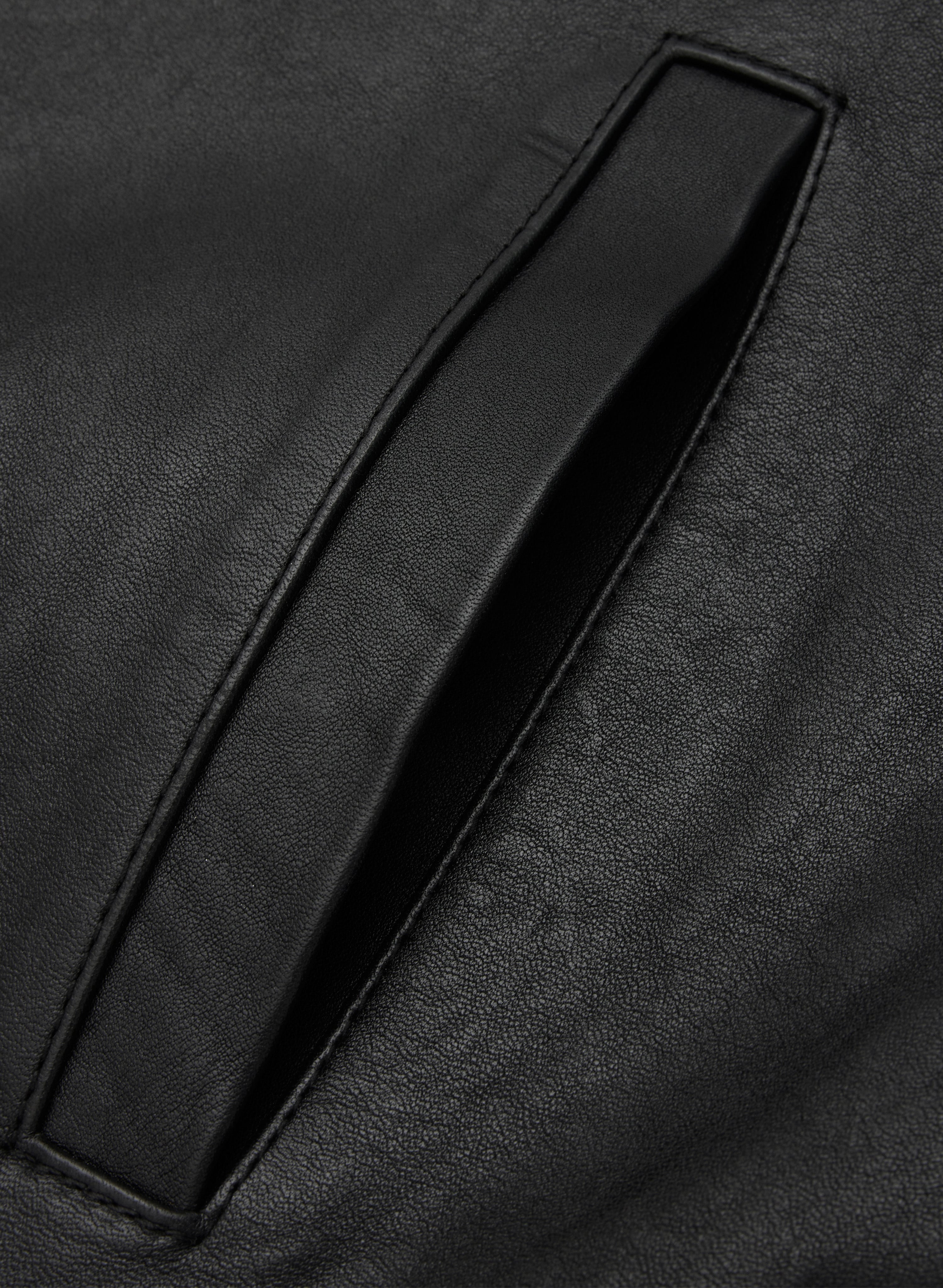 Coach Jacket Leather - Black – JJJJound